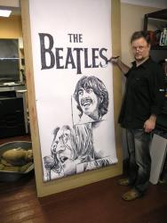 kresba, Beatles, Šibřinky