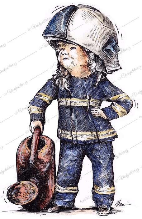 Mladá hasička