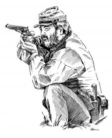 Konfederační voják