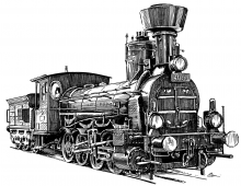 Parní lokomotiva 411.019 Conrad Vorlauf
